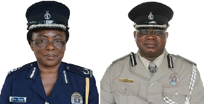 (Left) Mrs Beatrice Vib-Sanziri,(right)-Mr Ransford Ninson