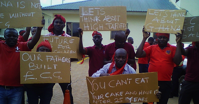 ECG workers reject privatisation 