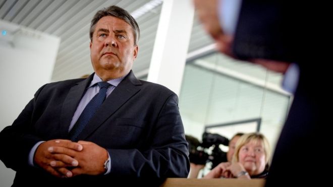 Brexit may send EU 'down the drain' - German vice chancellor