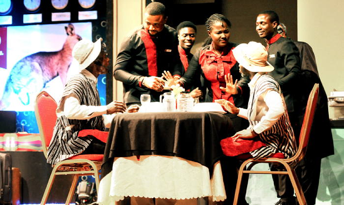  A scene from the play