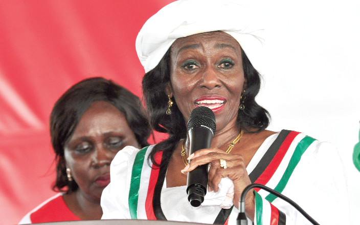  Nana Konadu Agyeman-Rawlings — Flag bearer, NDP