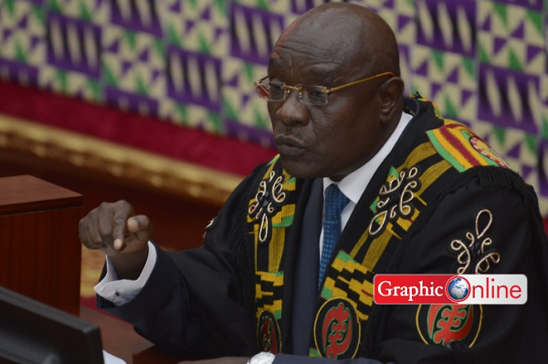  Speaker of Parliament, Mr Edward Doe Adjaho