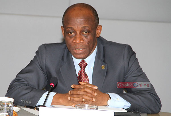 Minister of Finance, Mr Seth Terkper