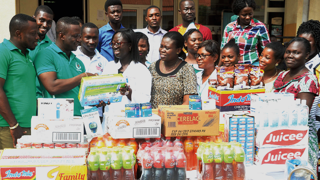 Flokefama donates to LEKMA Hospital