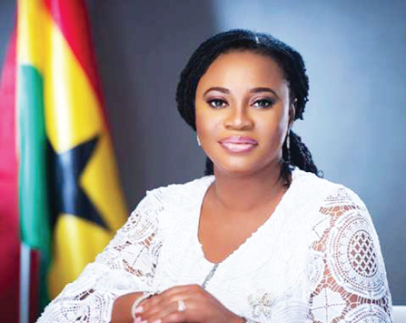 Mrs Charlotte Osei, EC Chair