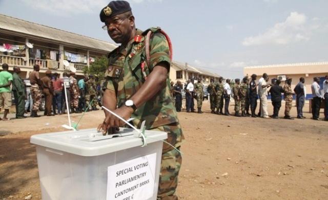 The special voting exercise affords key individuals and groups who will be playing special roles on Election Day on December 7 