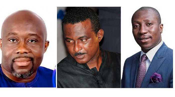 George Andah,  Kweku Rickets Hagan, Afenyo Markins