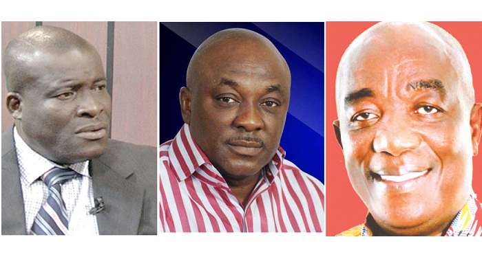 Mr Daniel Titus-Glover, Mr Carlos , Kingsley Ahenkorah and Mr Kofi Brako