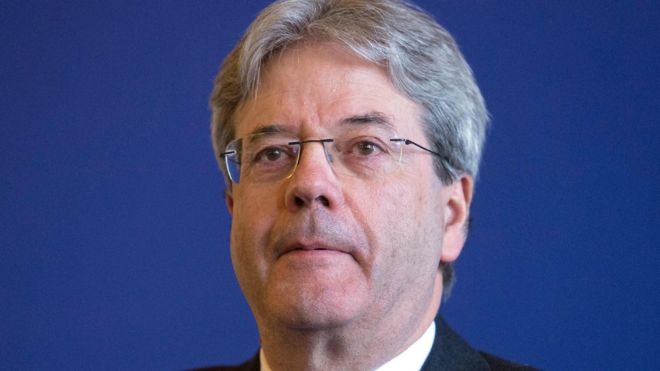 Paolo Gentiloni has been foreign minister since October 2014