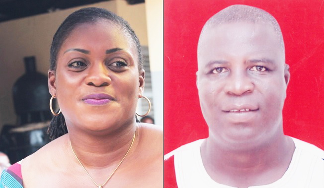 Nana Ama Dokua and Mr Joseph Tetteh