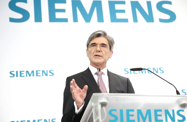 Mr Joe Kaeser, ECO, Siemens 