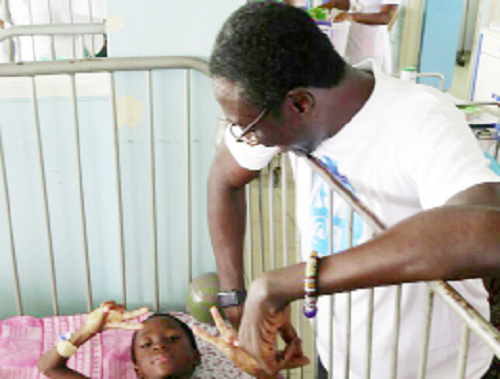 KSM with one of the kids