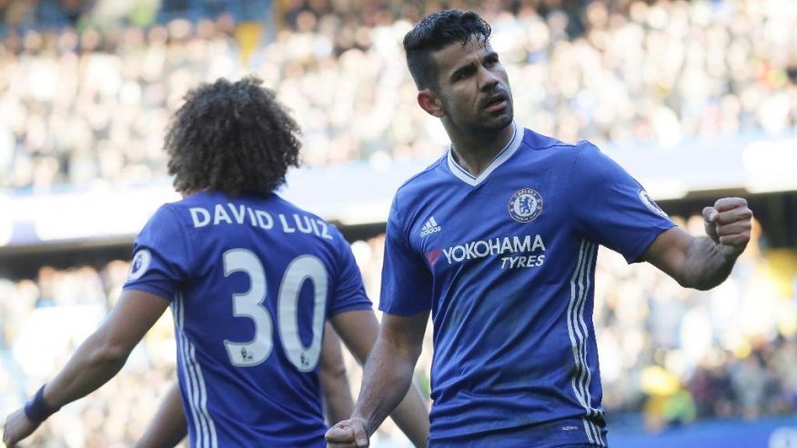 Chelsea celebrate