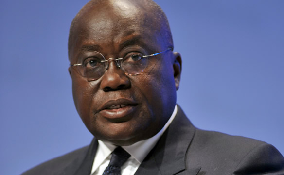Ayekoo, President-elect Nana Akufo-Addo