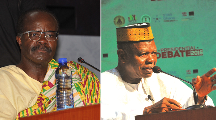 Dr Papa Kwesi Nduom – PPP, Dr Edward Mahama - PNC