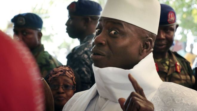 Yahya Jammeh has been in power for 22 years