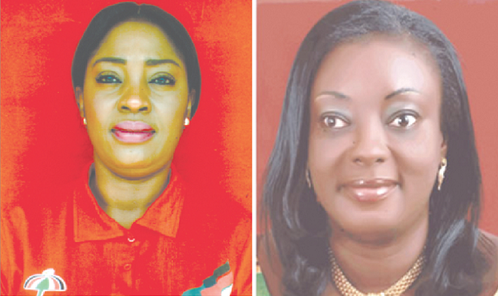 Ms Felicia Adjei, Ms Freda Prempeh