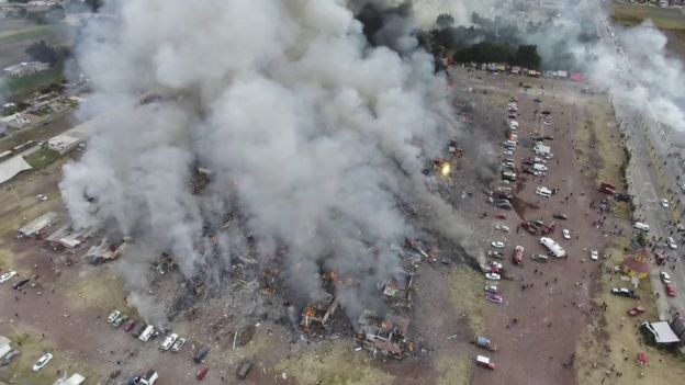 Dozens killed in Mexico fireworks blast