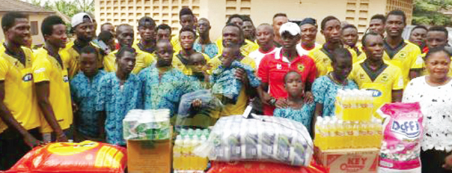 Kotoko give to Garden City School