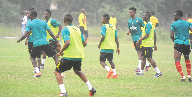 Black Stars begin training