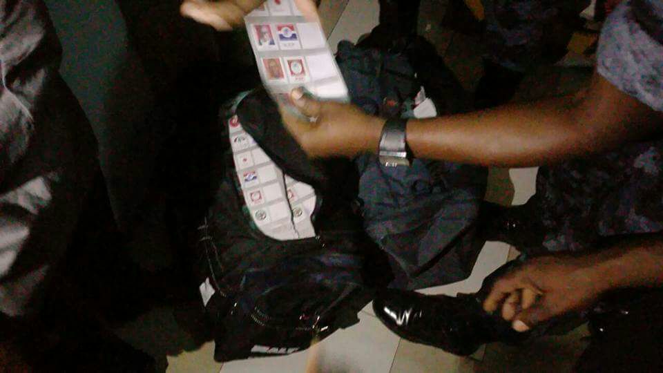 Kumasi police retrieve thumb printed ballot papers from hotel room