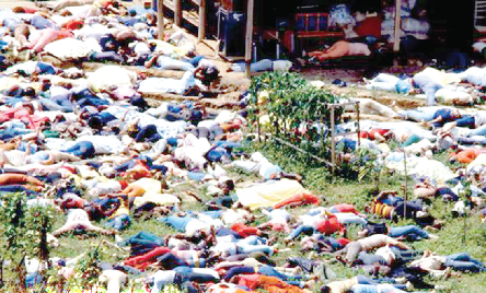 Pastor Jim Jones of the People's Temple ordered the mass suicide of his followers in 1978