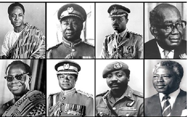The film extensively analyses the political dispensation of Ghana since independence