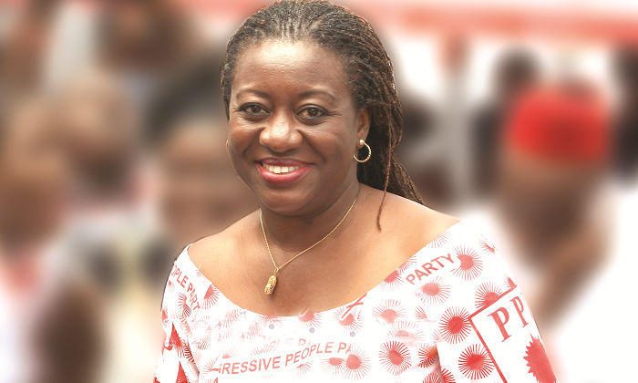  Ms Brigitte Dzogbenuku, running mate, PPP