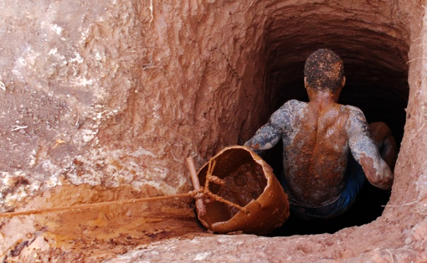 SHS student found dead in galamsey pit