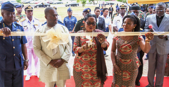 First lady inaugurates secretariat for Air Wives Organisation