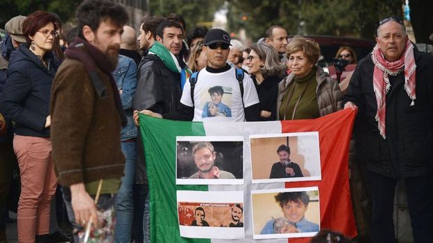 Amnesty said it had found "clear similarities" between Giulio Regeni's injuries and those of Egyptians who had died in custody
