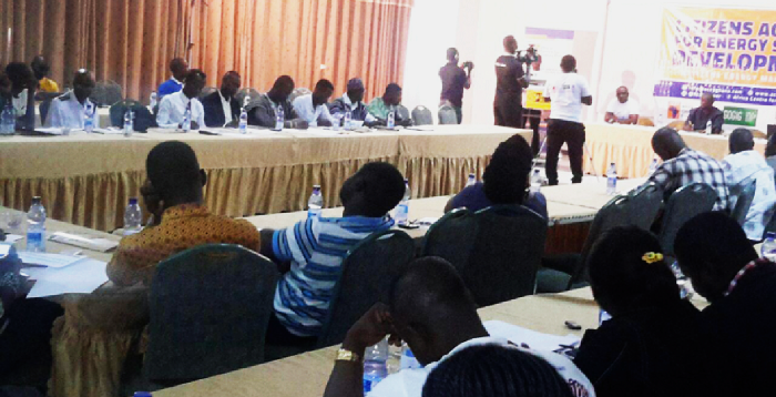 Participants at the forum