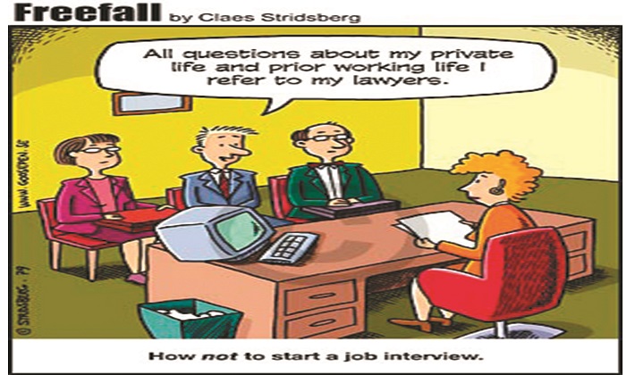 job interview funny dialogue script pdf