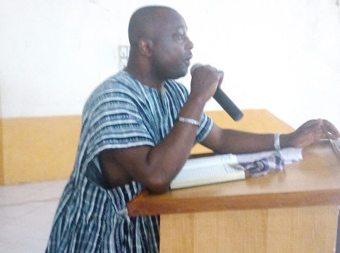 Mr Nyarko, the Northern Regional Director of the Forestry Services Division (