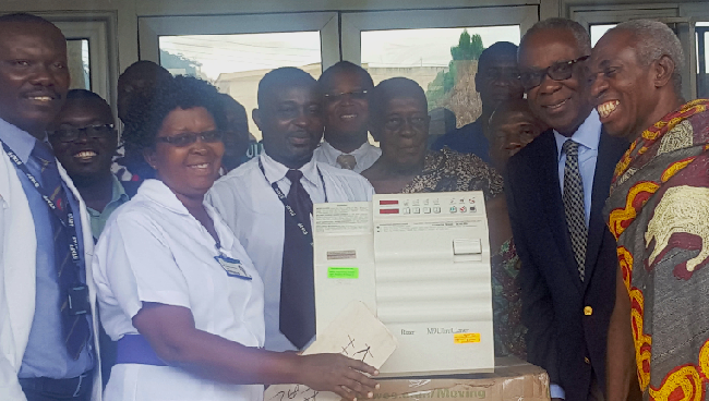 Three health institutions receive sterilisation equipment 