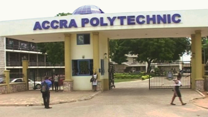 Front view of Accra Polytechnic