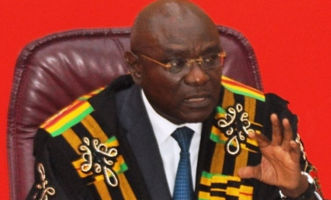 Mr Edward Doe Adjaho — Speaker of Parliament