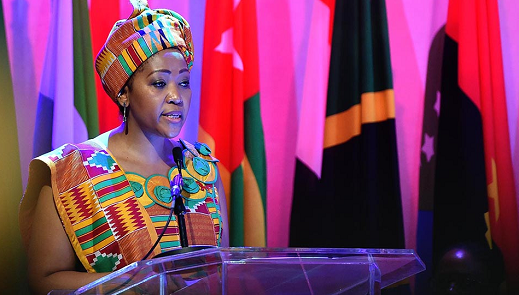 The First Lady of South Africa, Mrs Thobeka Zumah, represented OAFLA members at the High Level Dialogue on the Linkages between Child Marriage and HIV and AIDS at the ongoing 21st International AIDS Conference in Durban, South Africa.