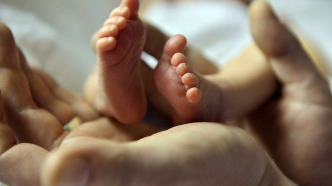 Newborn dies after given 'laughing gas'