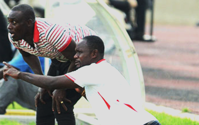 Godwin Alordey (right) with his boss Michael Osei