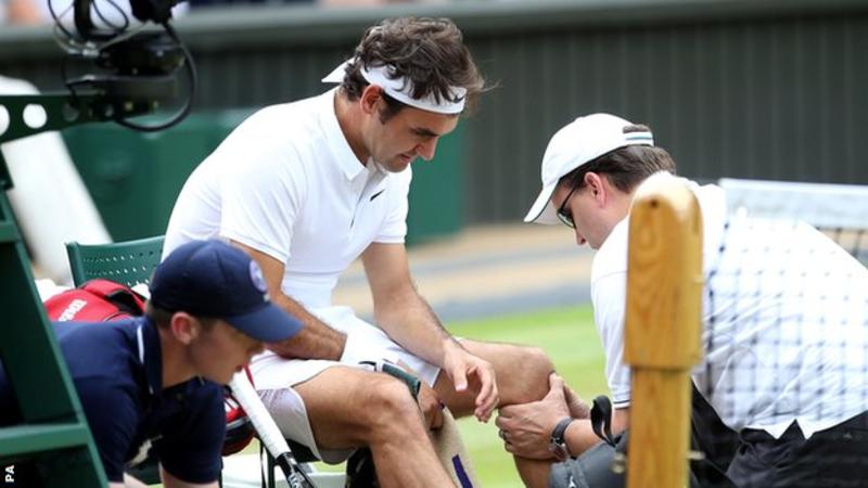 Federer has won seven Wimbledon titles, but lost in this year's semi-final after a heavy fall in the fifth set
