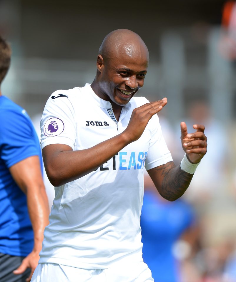 Ayew scored 12 Premier League goals last season