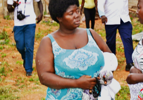 Ms Rapha Iddrisu, wife of the deceased policeman 