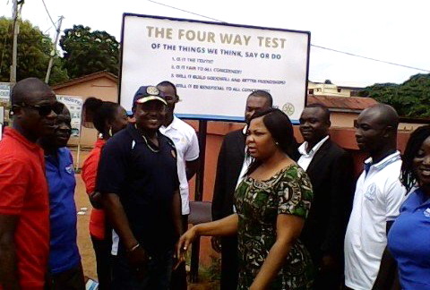 Rotary Club donates to Madina Police