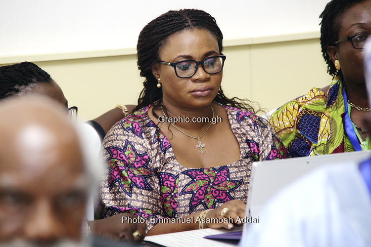Electoral Commissioner, Mrs Charlotte Osei
