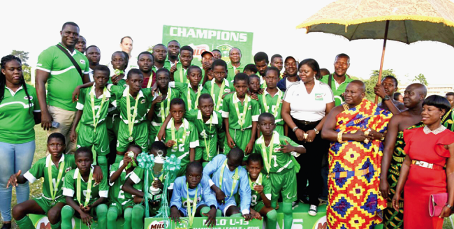 West Ridge Int. wins  Milo Under 13 Champions League