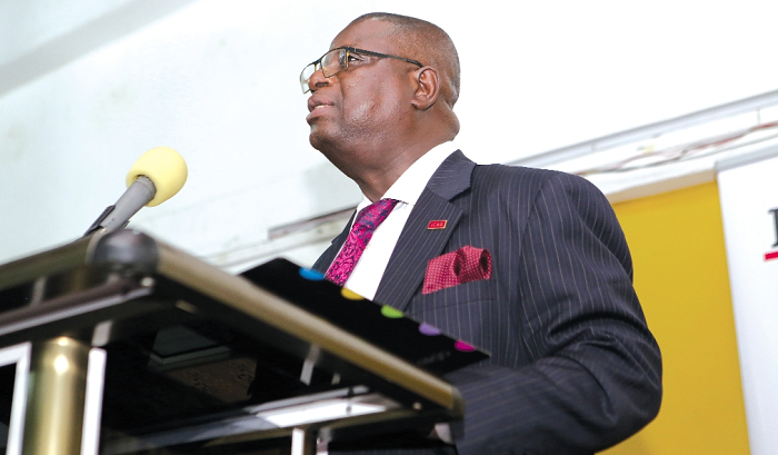 Chairman of the Board of Directors of the Graphic Communications Group Limited (GCGL), Prof. Kwame Boasiako Omane-Antwi