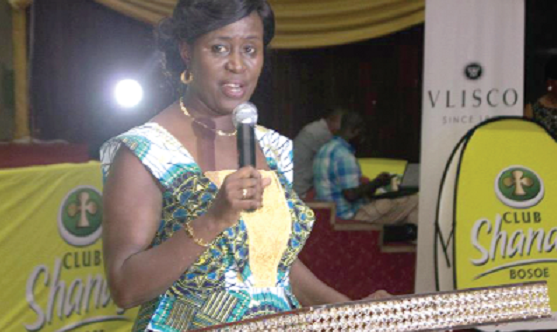 Mrs Winifred Bordom Ampofo, President of the Accra-Tema SLOPSA