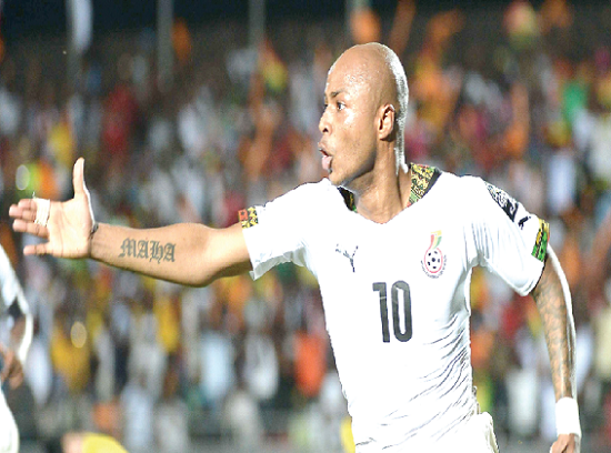 Andre Ayew, Deputy Black Stars’ skipper