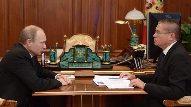 Mr Ulyukayev is the first Russian minister to be arrested during Vladimir Putin's presidency